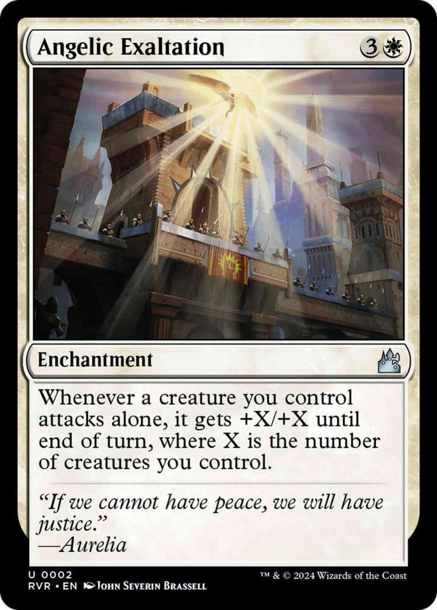 Angelic Exaltation [2] [Ravnica Remastered] [Non-Foil]