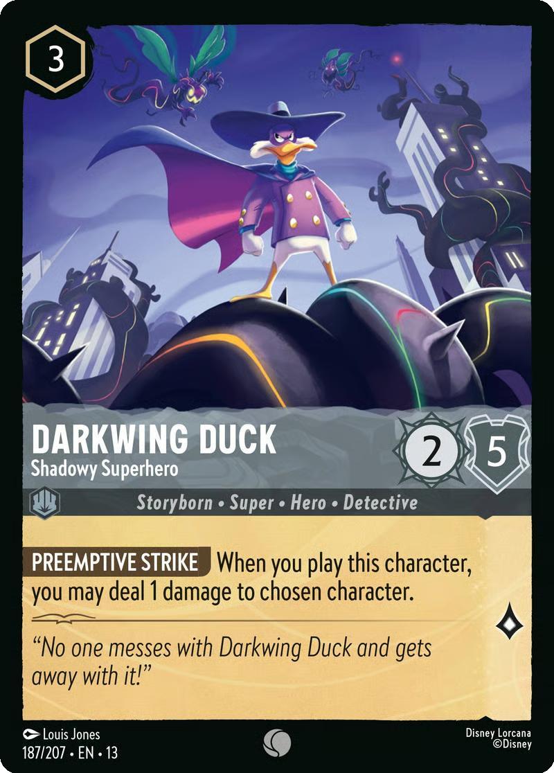 Darkwing Duck - Shadowy Superhero - 187/204 [Attack of the Vine!] [Non-Foil]