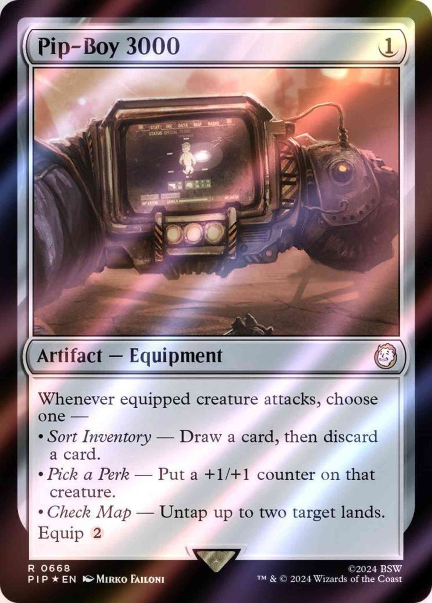 Pip-Boy 3000 [668] [Fallout] [Surge Foil]