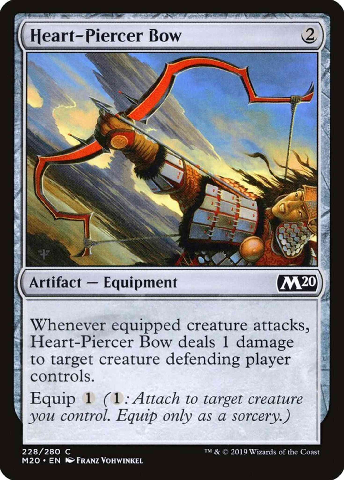 Heart-Piercer Bow [228] [Core Set 2020] [Non-Foil]