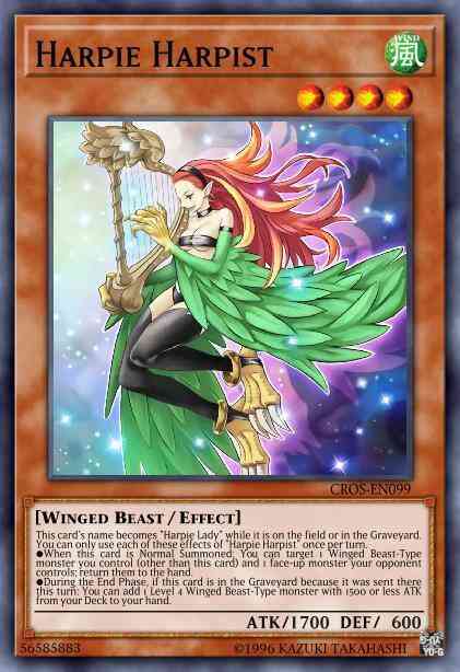 Harpie Harpist - WIRA-EN041 - Rare - 1st Edition