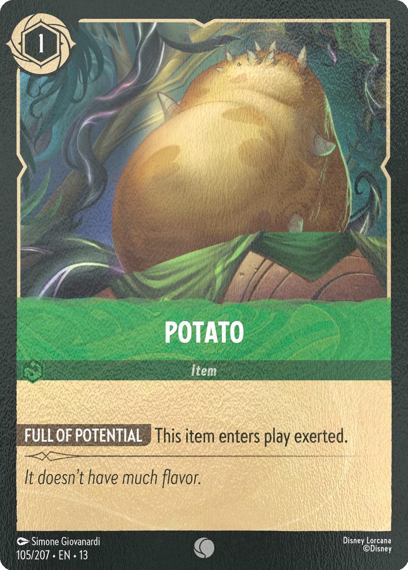 Potato - 105/204 [Attack of the Vine!] [Cold Foil]