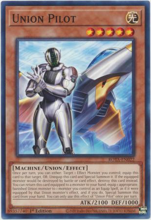 Union Pilot - ROTA-EN022 - Common - 1st Edition