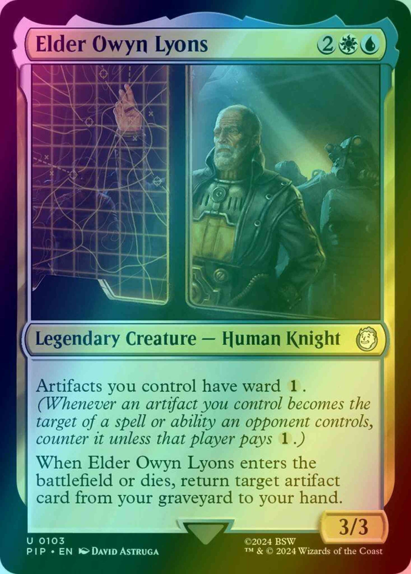Elder Owyn Lyons [103] [Fallout] [Foil]