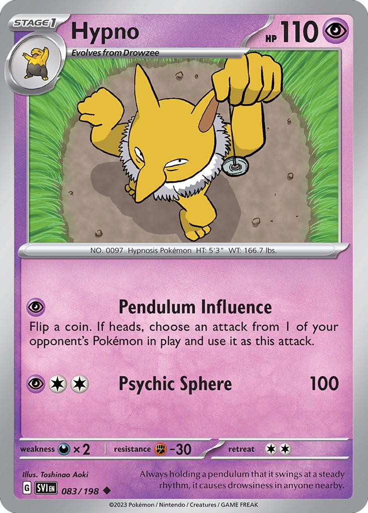 Hypno - 083/198 - Uncommon [sv01-083] [Non-Holo]