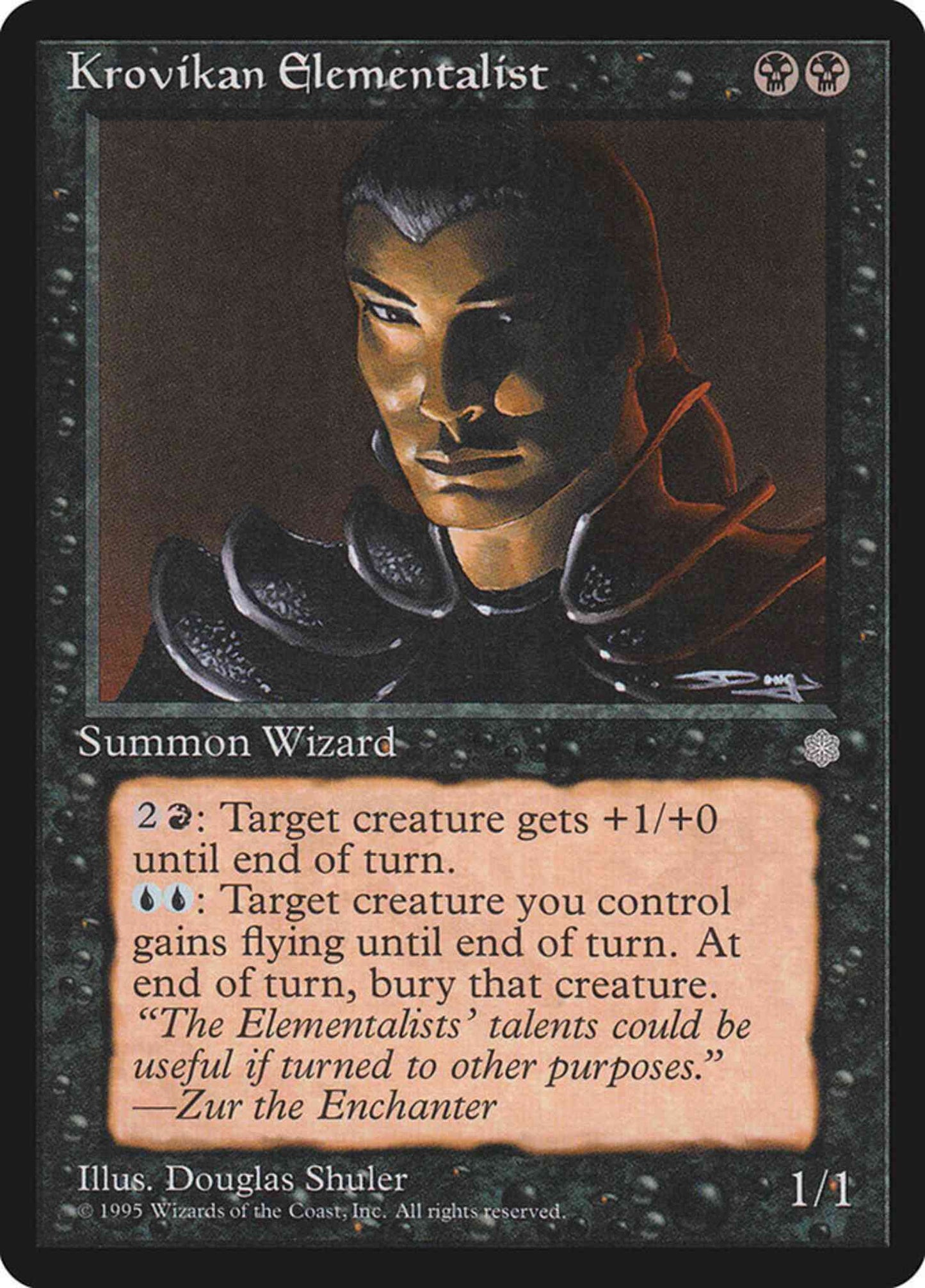 Krovikan Elementalist [139] [Ice Age] [Non-Foil]