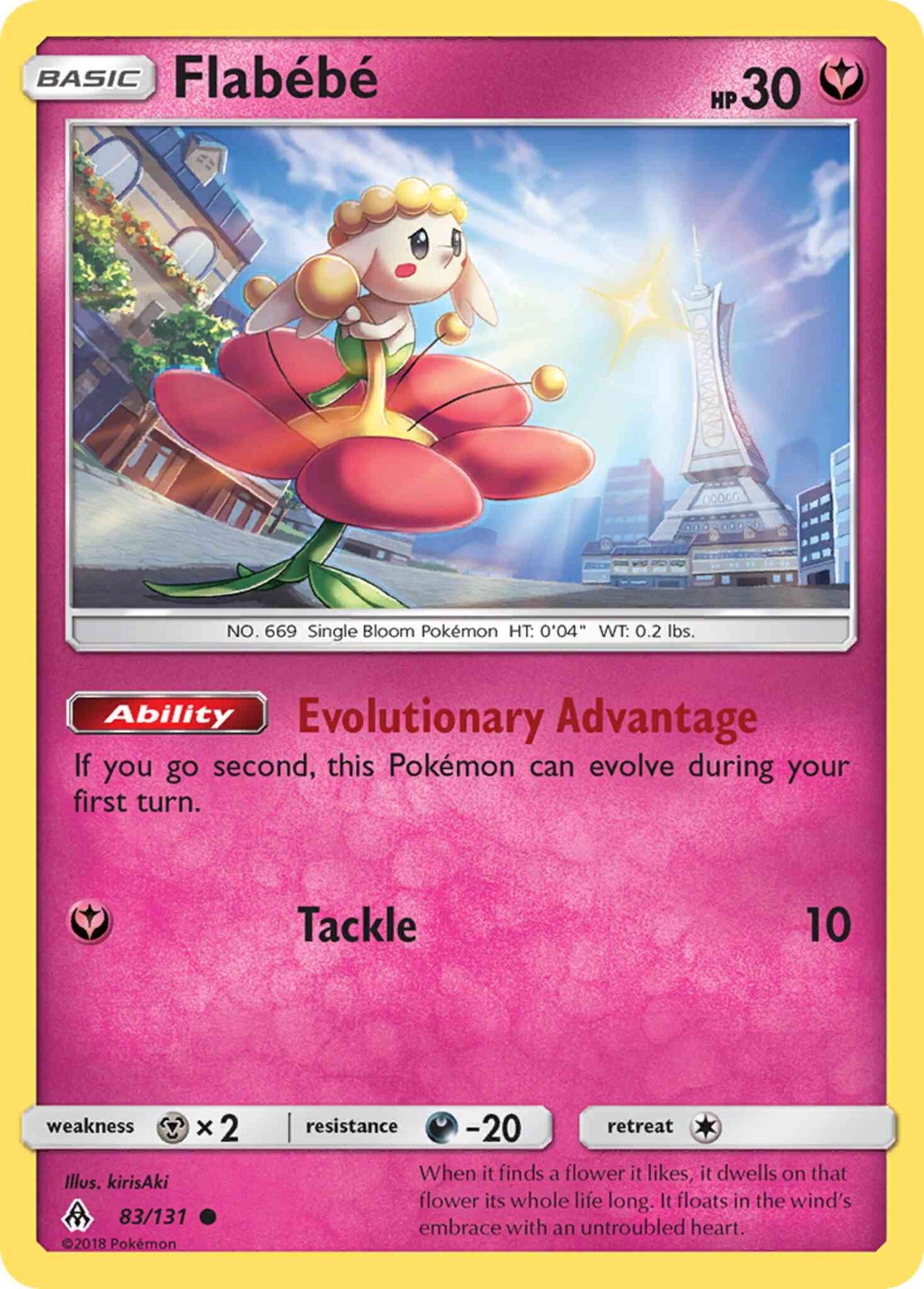 Flabébé - 83/131 - Common [sm6-83] [Non-Holo]