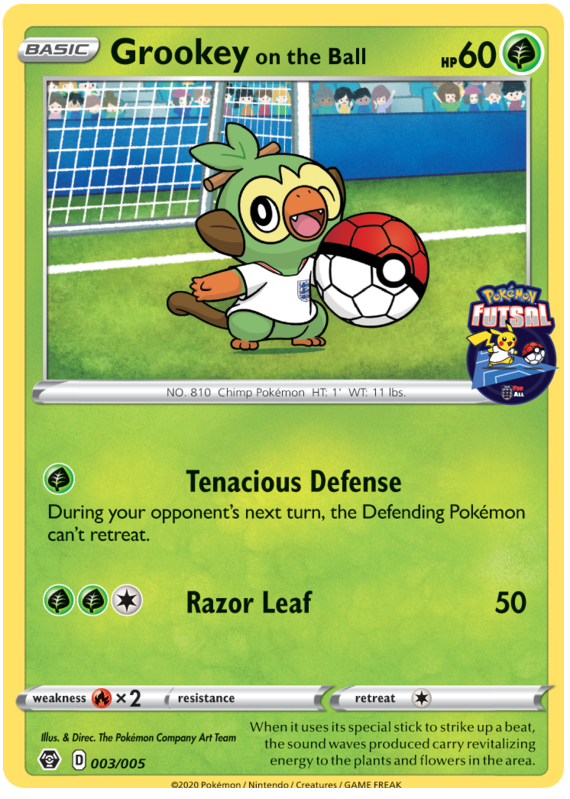 Grookey on the Ball - 3/5 - Promo [fmsp-3] [Non-Holo]