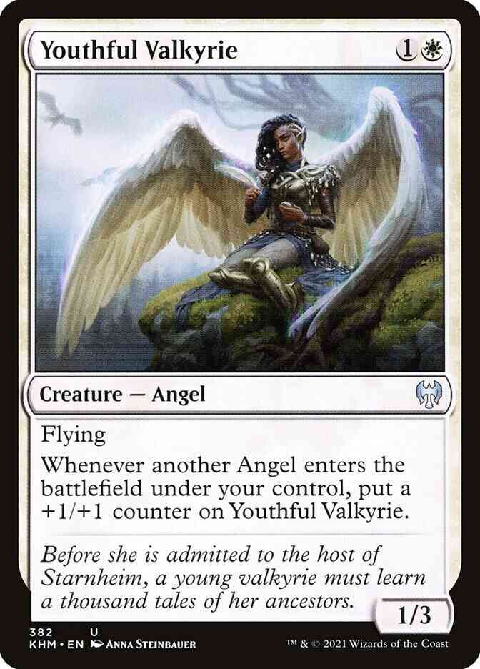 Youthful Valkyrie [Theme Deck] [382] [Kaldheim] [Non-Foil]