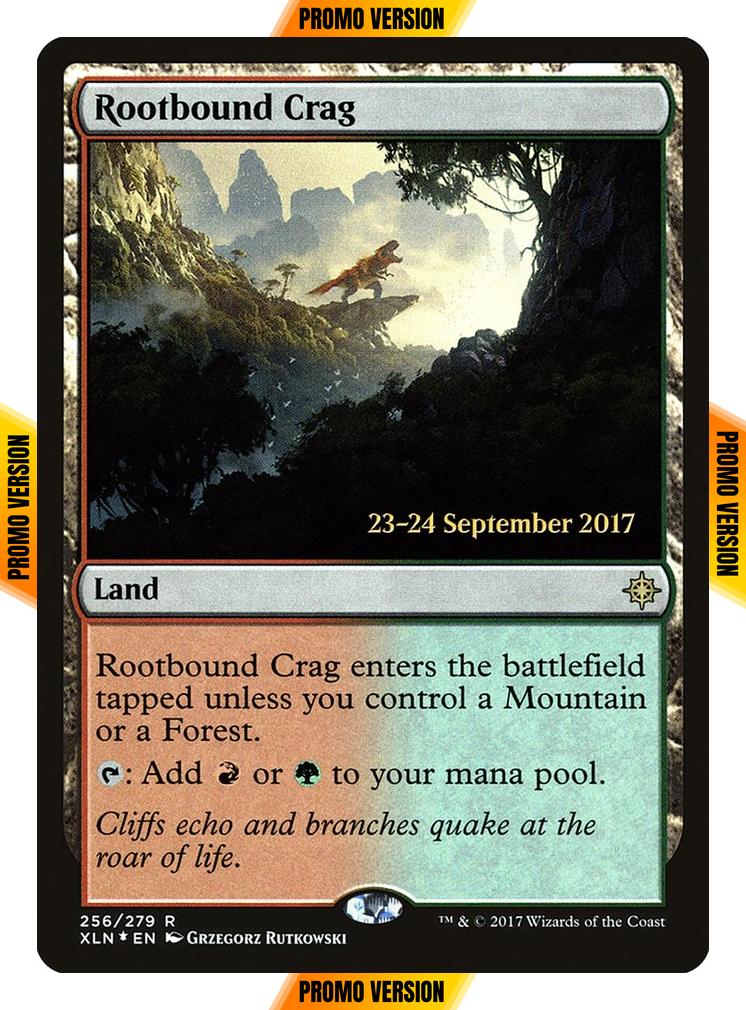 Rootbound Crag [256s] [Ixalan Promos] [Foil]