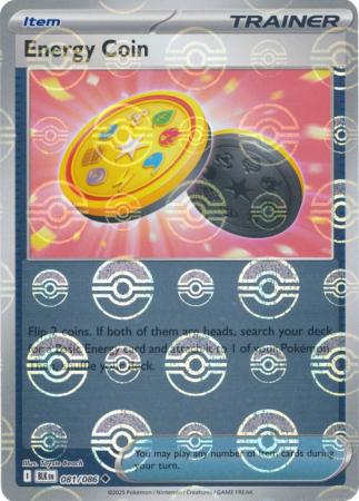 Energy Coin - Poké Ball Pattern - 081/086 - Uncommon [sv105b-081] [Reverse Holo]