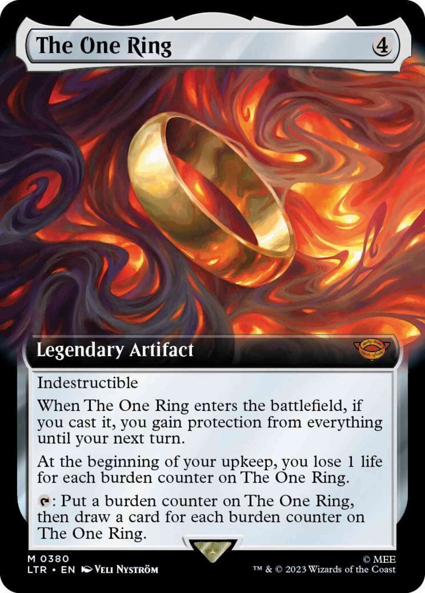 The One Ring [380] [Extended Art] [The Lord of the Rings: Tales of Middle-earth] [Non-Foil]
