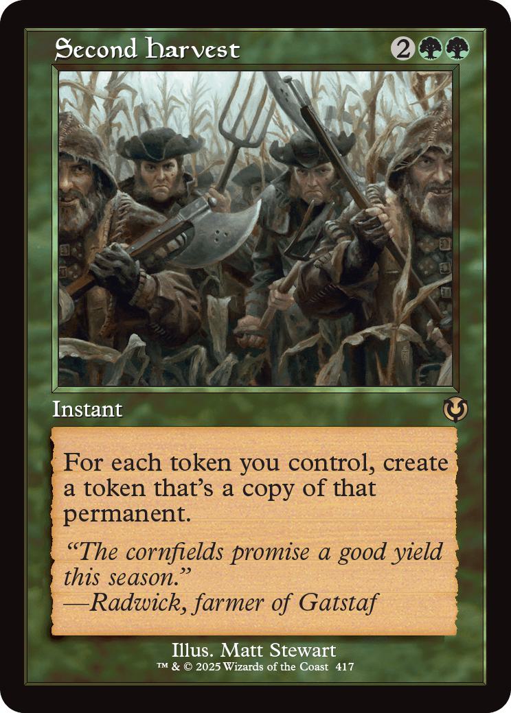 Second Harvest [417] [Retro Frame] [Innistrad Remastered] [Non-Foil]