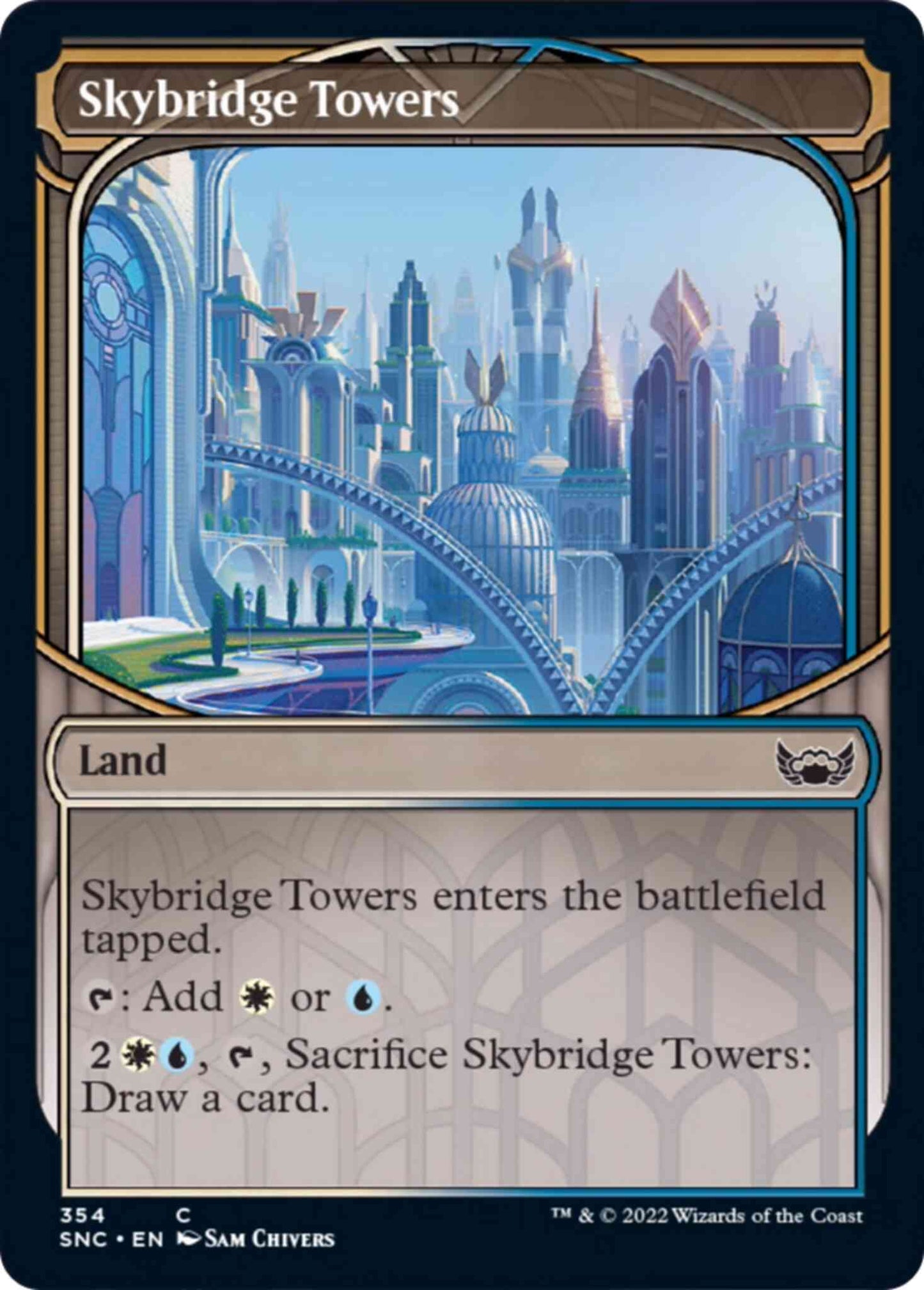 Skybridge Towers [354] [Skyscraper Showcase] [Streets of New Capenna] [Non-Foil]