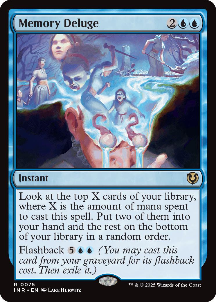 Memory Deluge [75] [Innistrad Remastered] [Non-Foil]