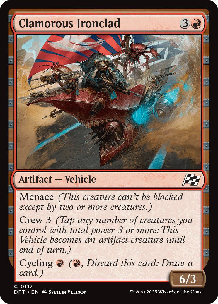 Clamorous Ironclad [117] [Aetherdrift] [Non-Foil]