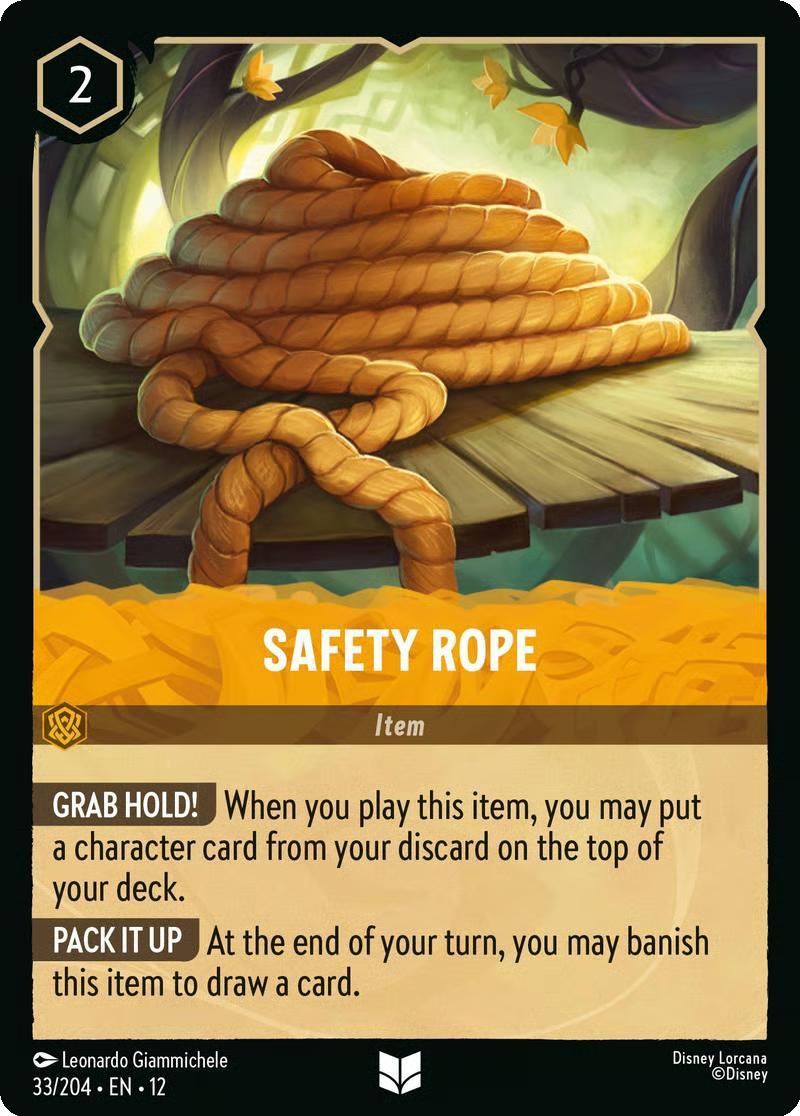 Safety Rope - 33/204 [Wilds Unknown] [Non-Foil]