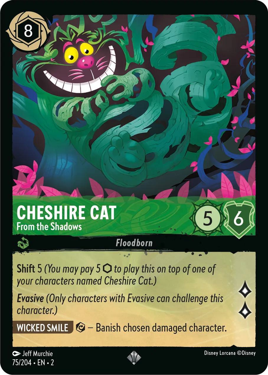 Cheshire Cat - From the Shadows - 75/204 [Rise Of The Floodborn] [Non-Foil]