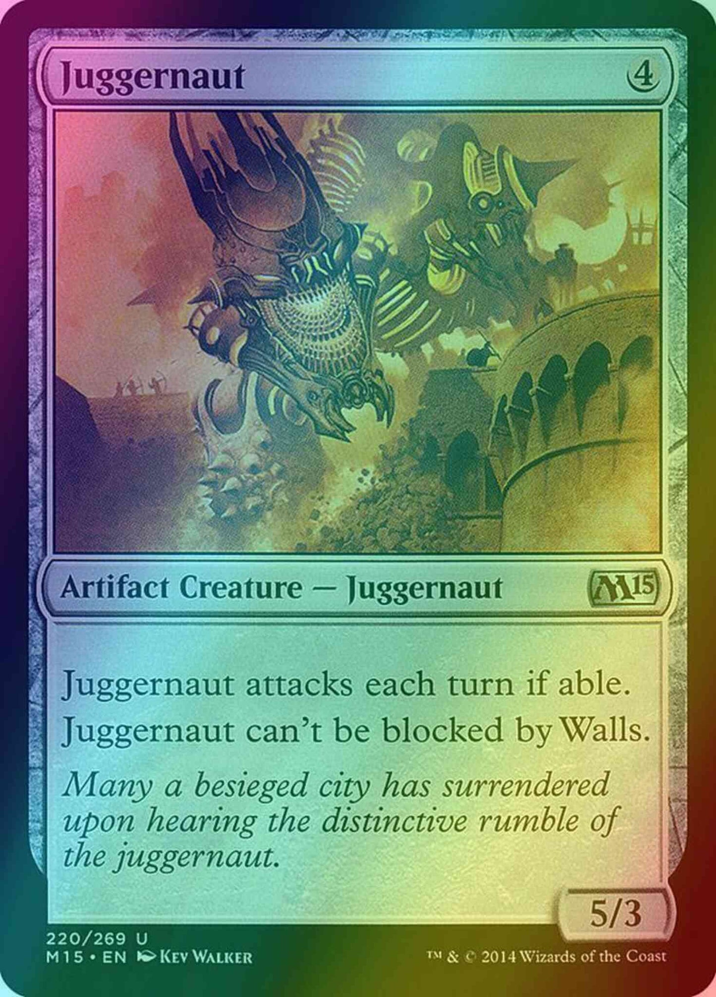 Juggernaut [220] [Magic 2015] [Foil]
