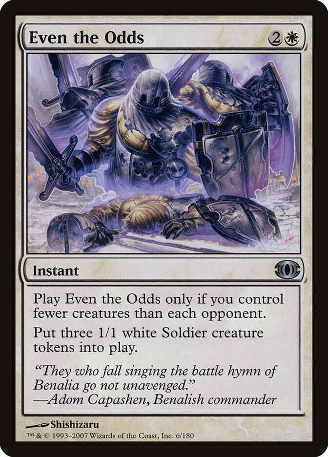 Even the Odds [6] [Future Sight] [Non-Foil]