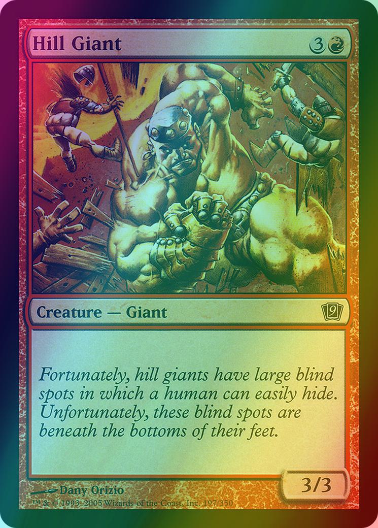 Hill Giant [197x] [Ninth Edition] [Foil]
