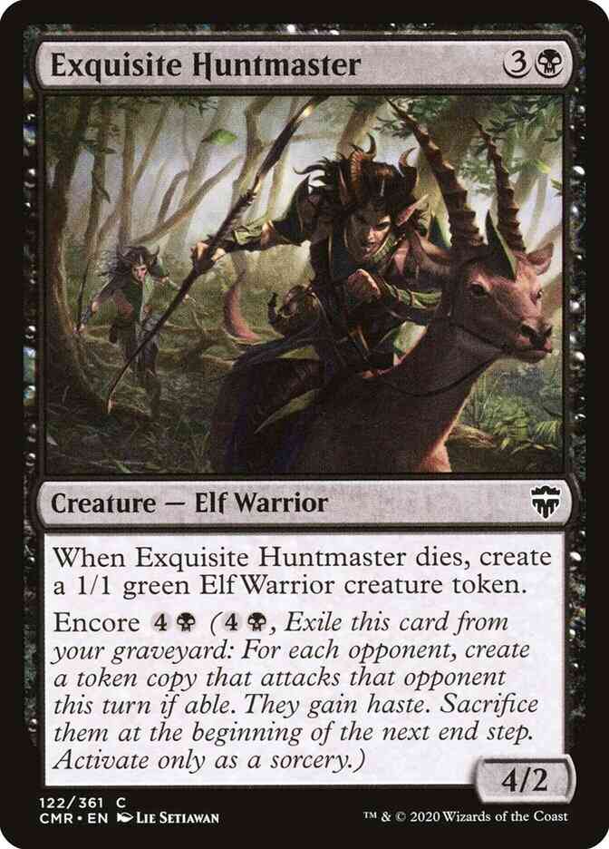 Exquisite Huntmaster [122] [Commander Legends] [Non-Foil]