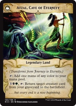 Journey to Eternity // Atzal, Cave of Eternity [160] [Rivals of Ixalan] [Non-Foil]