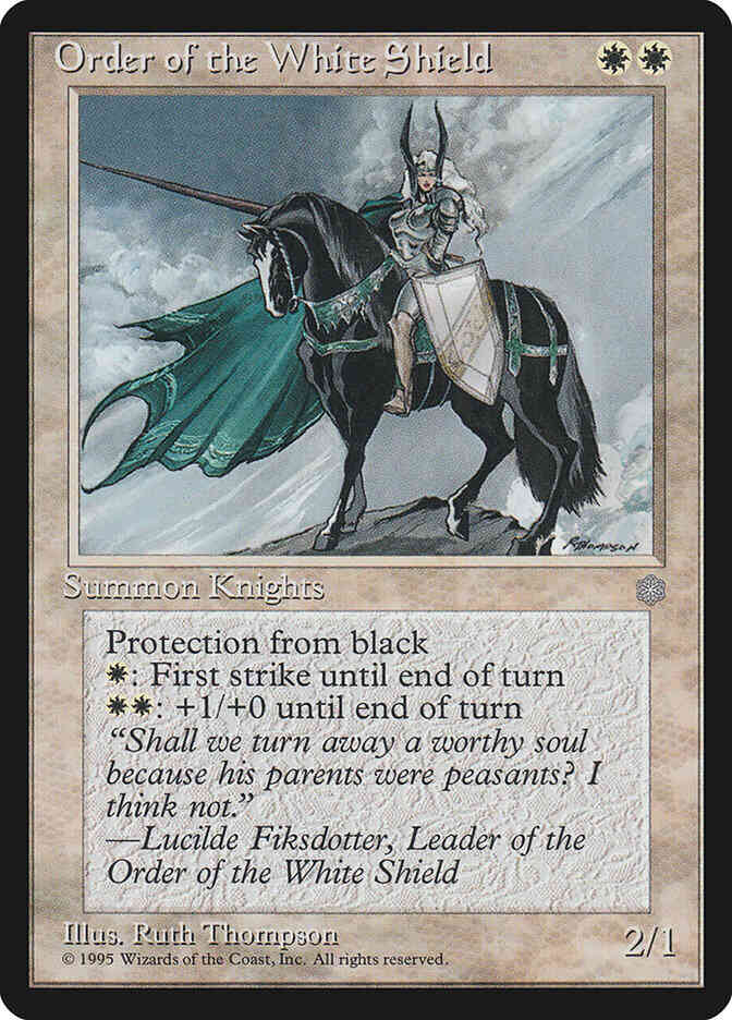 Order of the White Shield [46] [Ice Age] [Non-Foil]