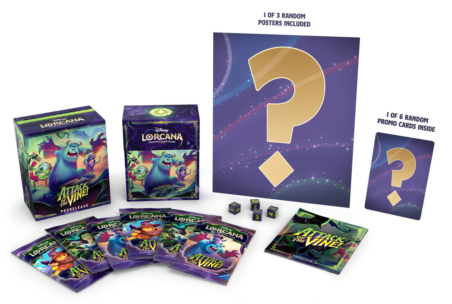 Disney Lorcana: Attack of the Vine! - Prerelease Pack