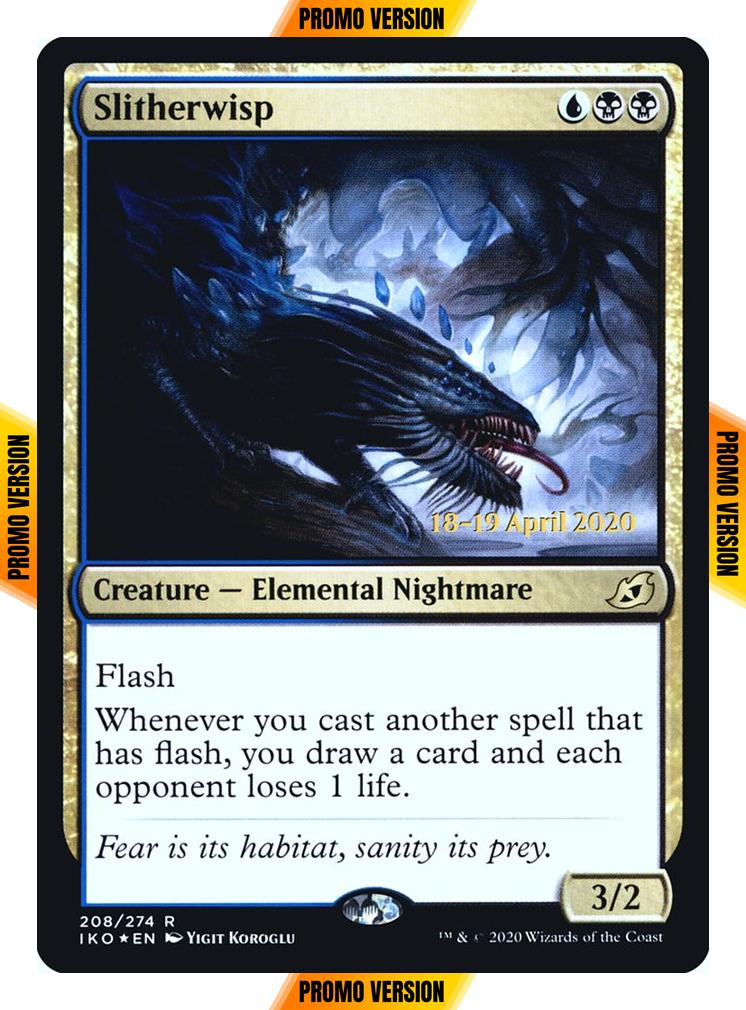 Slitherwisp [Prerelease] [208s] [Ikoria: Lair of Behemoths Promos] [Foil]