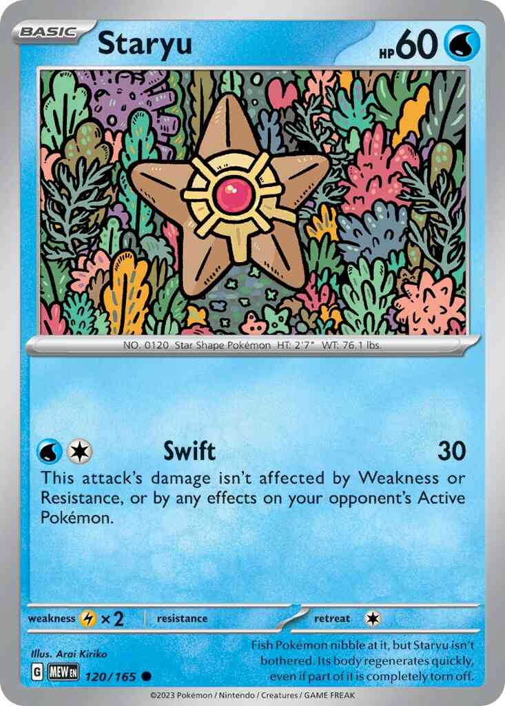 Staryu - 120/165 - Common [sv035-120] [Non-Holo]