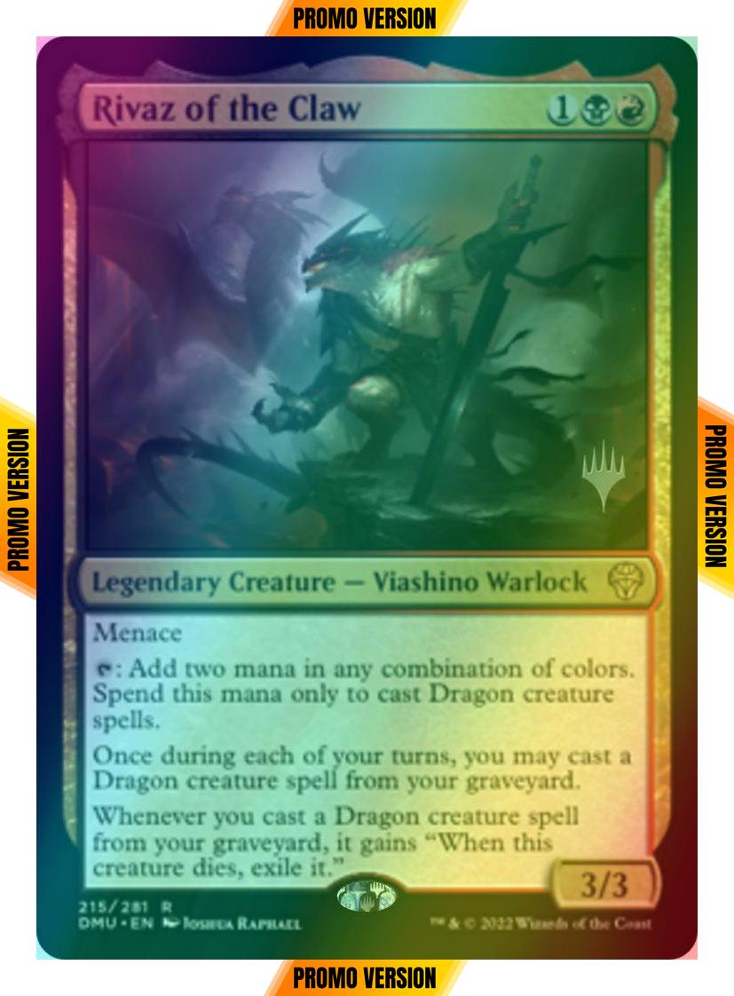 Rivaz of the Claw [215p] [Promo Pack] [Dominaria United: Promos] [Foil]
