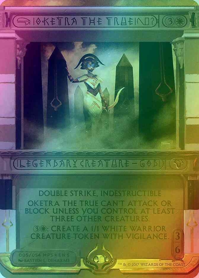 Oketra the True [5] [Amonkhet Invocations] [Foil]