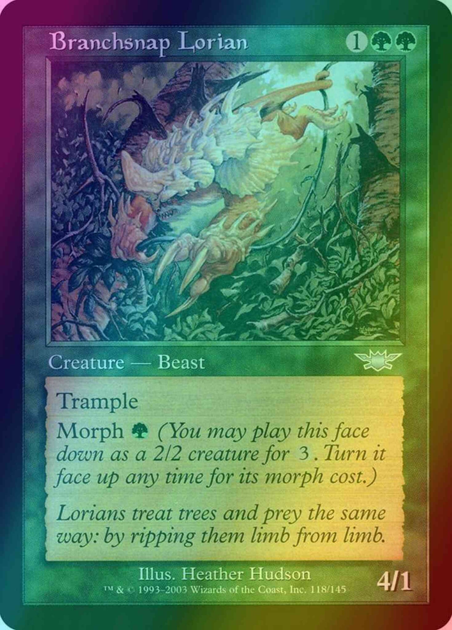 Branchsnap Lorian [118] [Legions] [Foil]