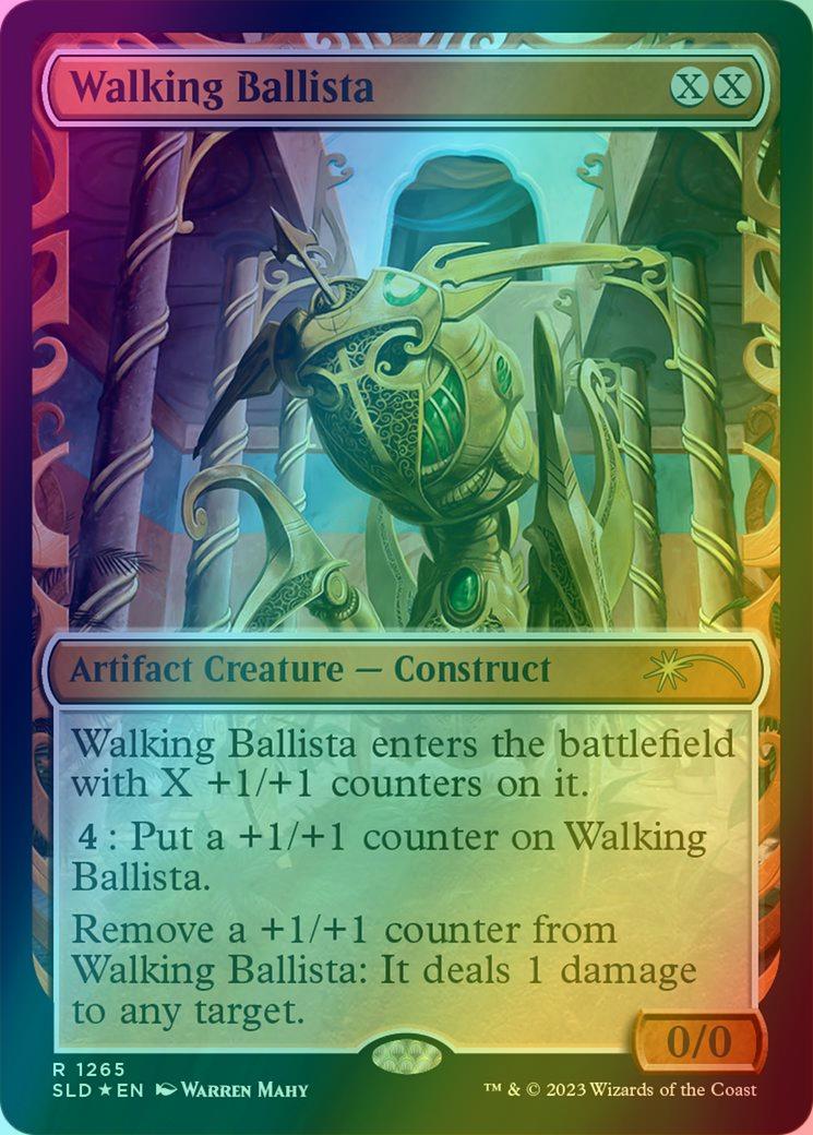 Walking Ballista [1265] [Planar Showcase] [Showcase: MOM Vol. 1] [Secret Lair Drop] [Halo Foil]