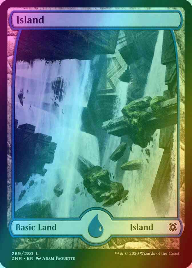 Island [269] [Zendikar Rising] [Foil]
