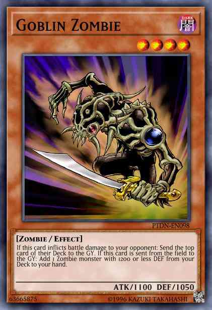 Goblin Zombie - SBAD-EN018 - Common - 1st Edition