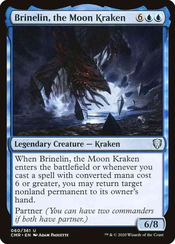 Brinelin, the Moon Kraken [60] [Commander Legends] [Non-Foil]