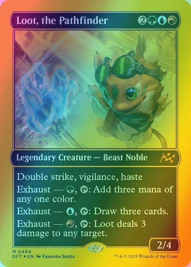 Loot, the Pathfinder [484] [Aetherdrift] [First-place Foil]