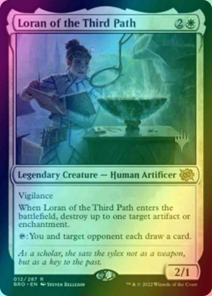 Loran of the Third Path [12p] [Promo Pack] [The Brothers' War: Promos] [Foil]
