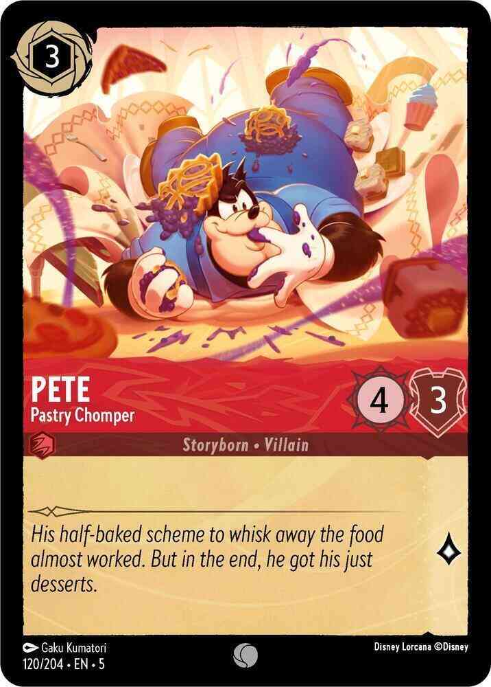 Pete - Pastry Chomper - 120/204 [Shimmering Skies] [Non-Foil]