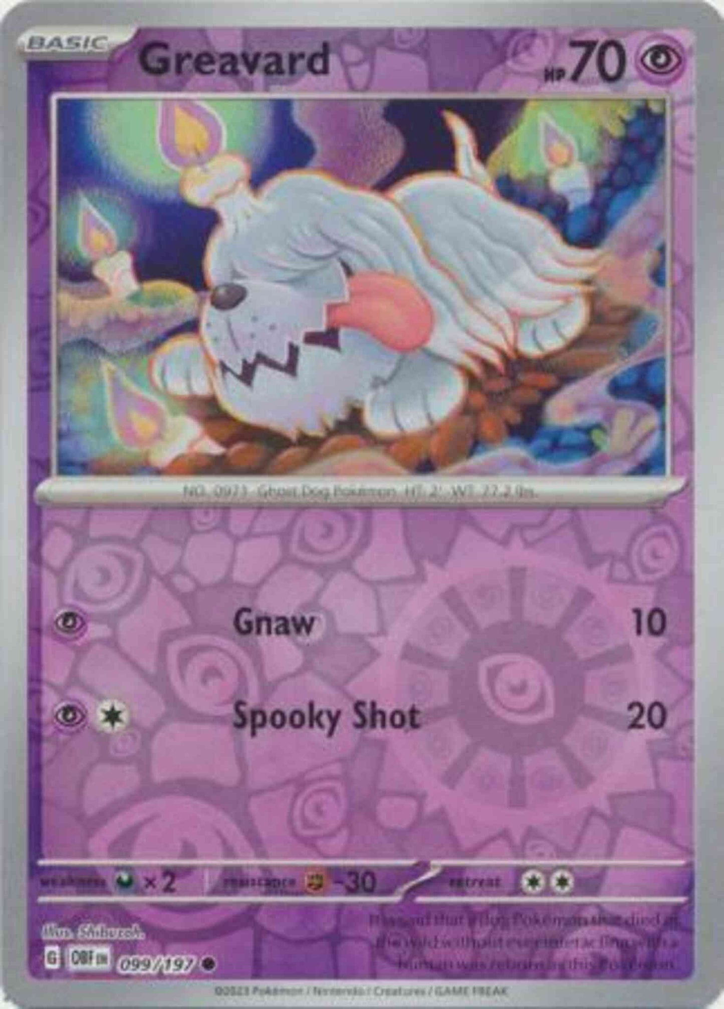 Greavard - 099/197 - Common [sv03-099] [Reverse Holo]