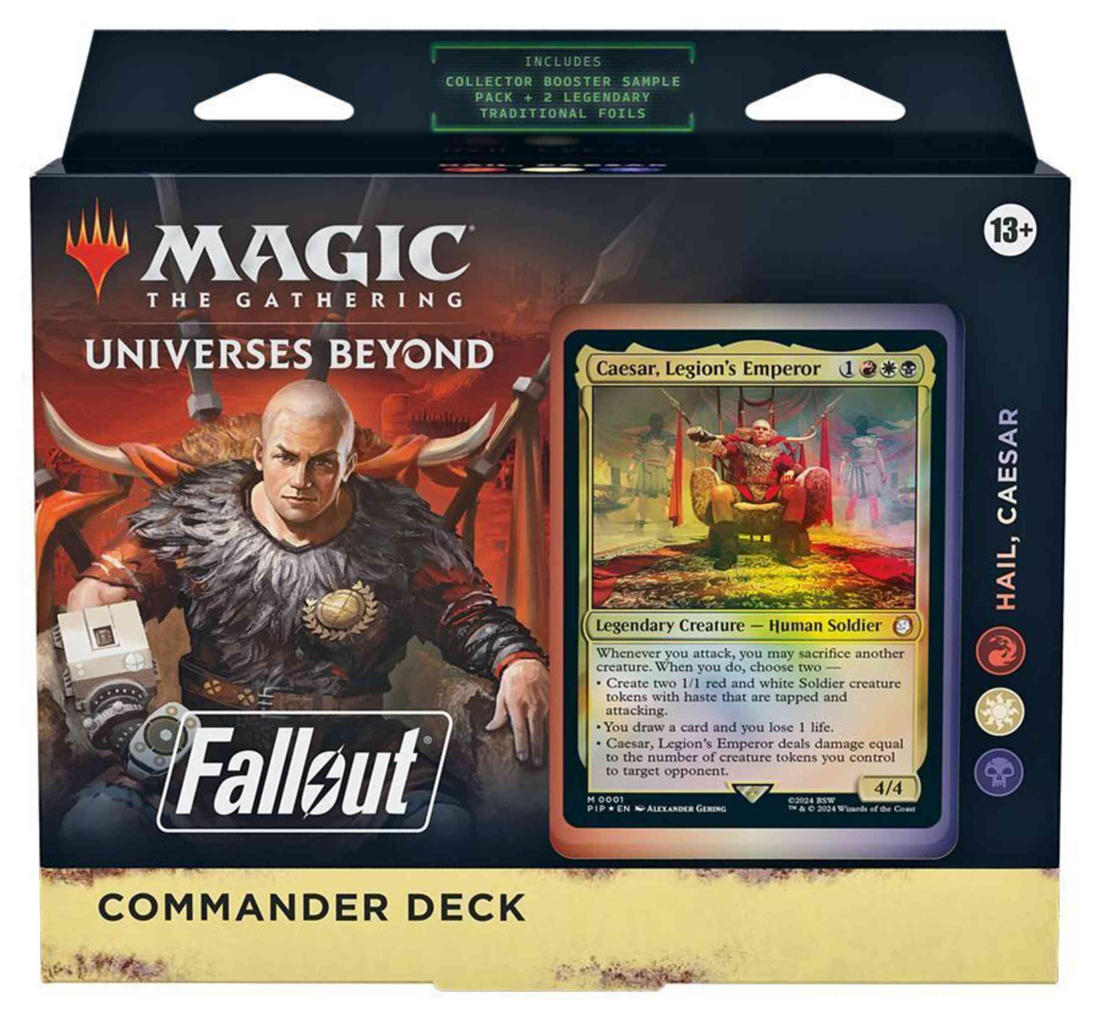 Fallout - Commander Deck - Hail, Caesar – Face to Face Games