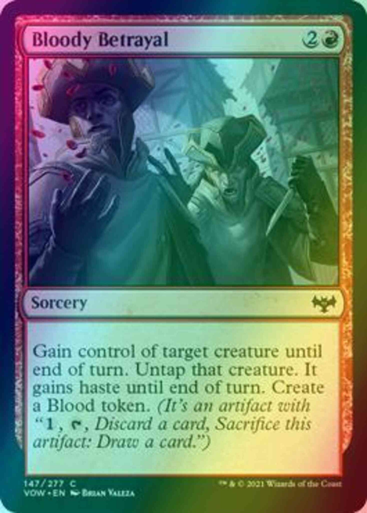 Bloody Betrayal [147] [Innistrad: Crimson Vow] [Foil]