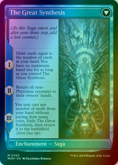 Jin-Gitaxias // The Great Synthesis [65] [March of the Machine] [Foil]