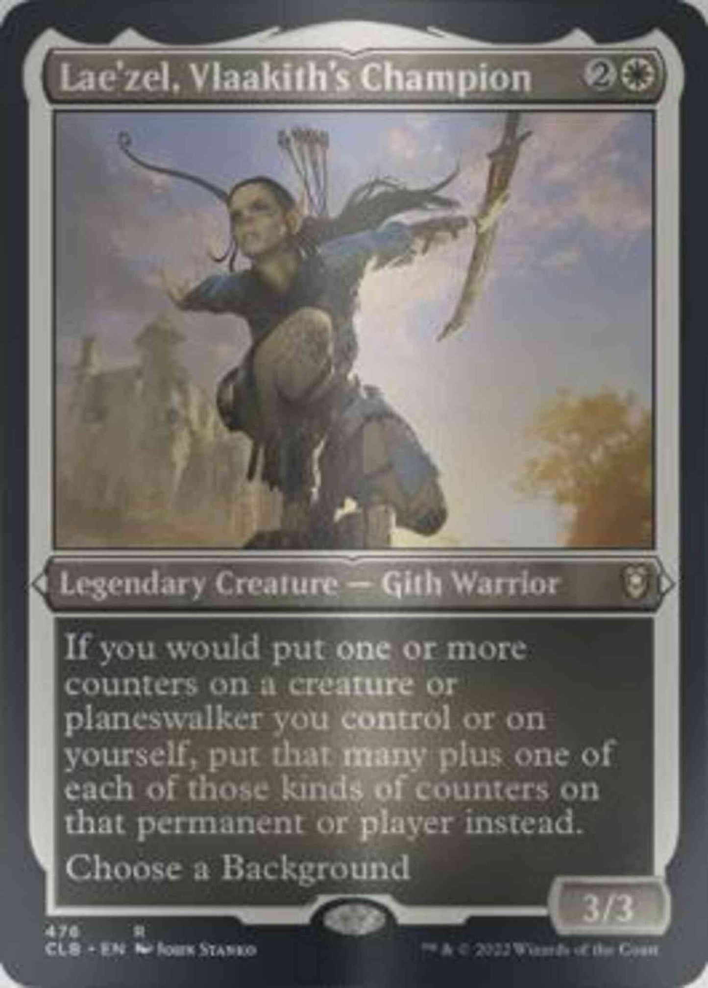 Lae'zel, Vlaakith's Champion [476] [Commander Legends: Battle for Baldur's Gate] [Etched Foil]
