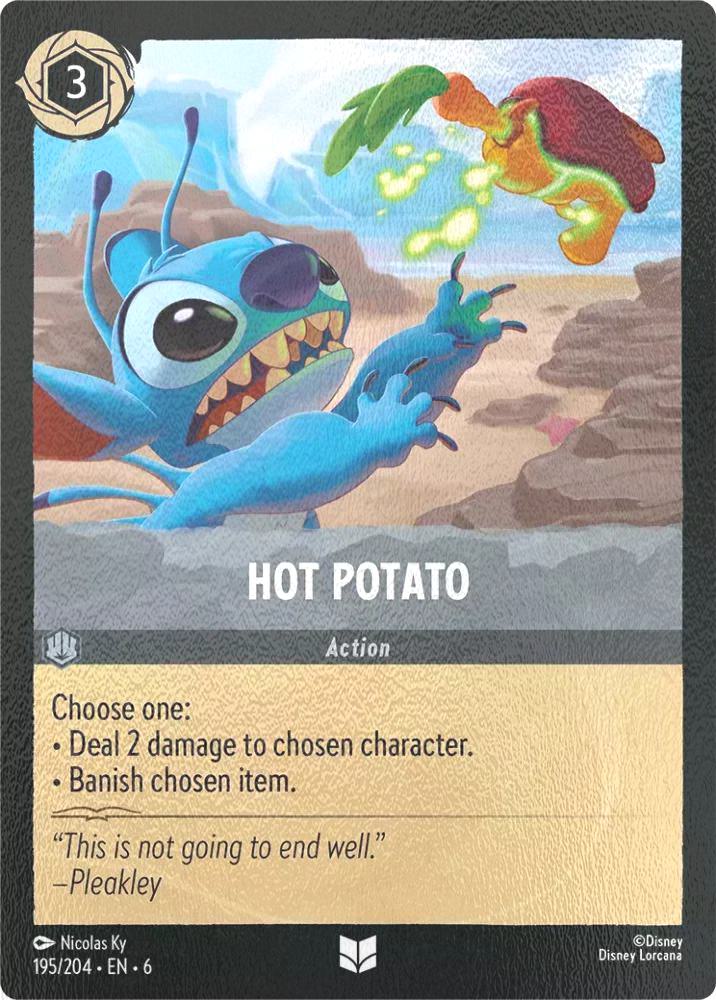 Hot Potato - 195/204 [Azurite Sea] [Cold Foil]