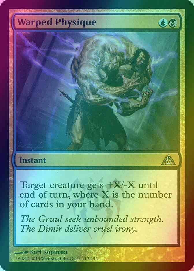 Warped Physique [117] [Dragon's Maze] [Foil]