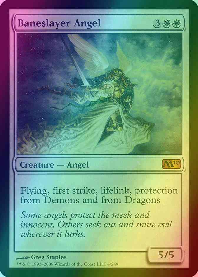 Baneslayer Angel [4] [Magic 2010] [Foil]