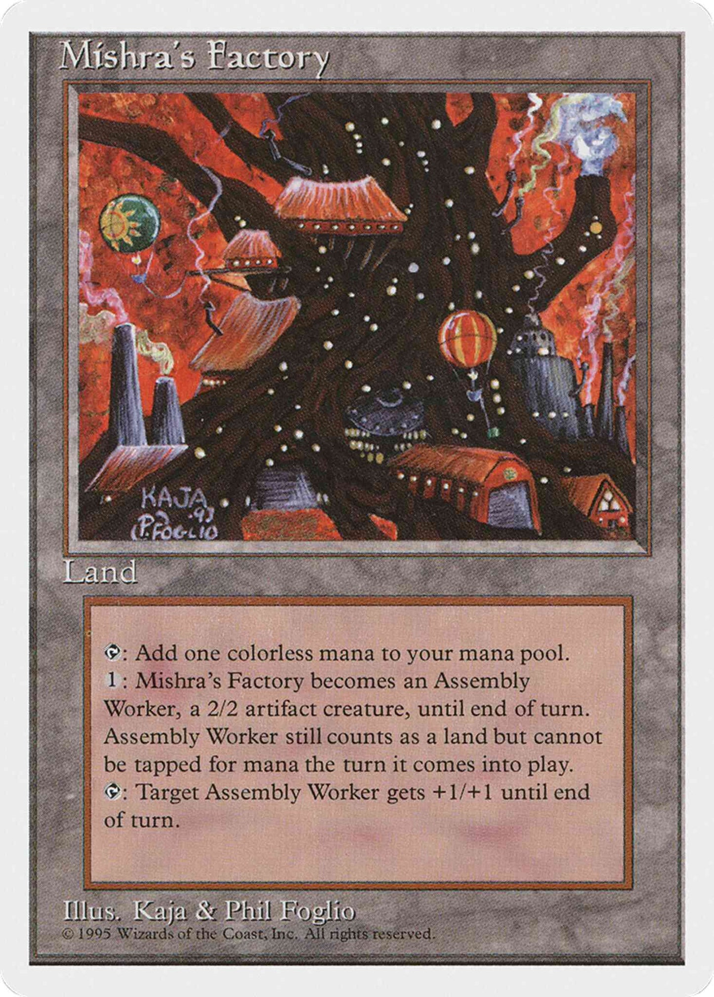 Mishra's Factory [361] [Alternate Fourth Edition] [Non-Foil]